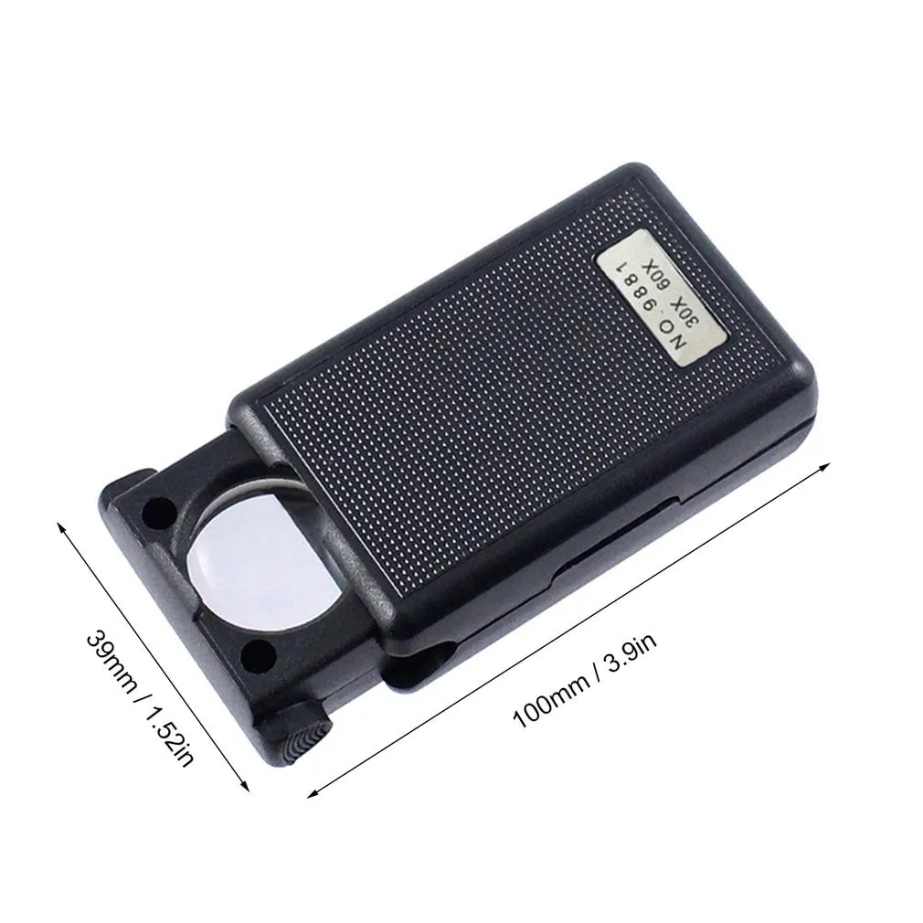 Lighted LED Pop-Up Magnifying Glass