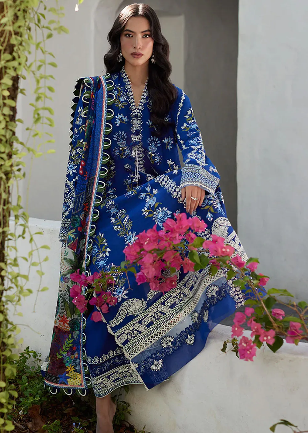 LIL-03 - Veira - Unstitched - Liliana Luxury Lawn Collection 2024