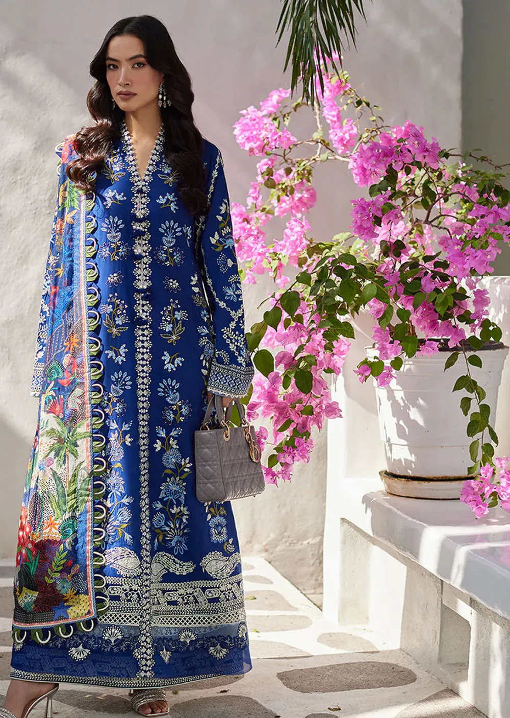 LIL-03 - Veira - Unstitched - Liliana Luxury Lawn Collection 2024