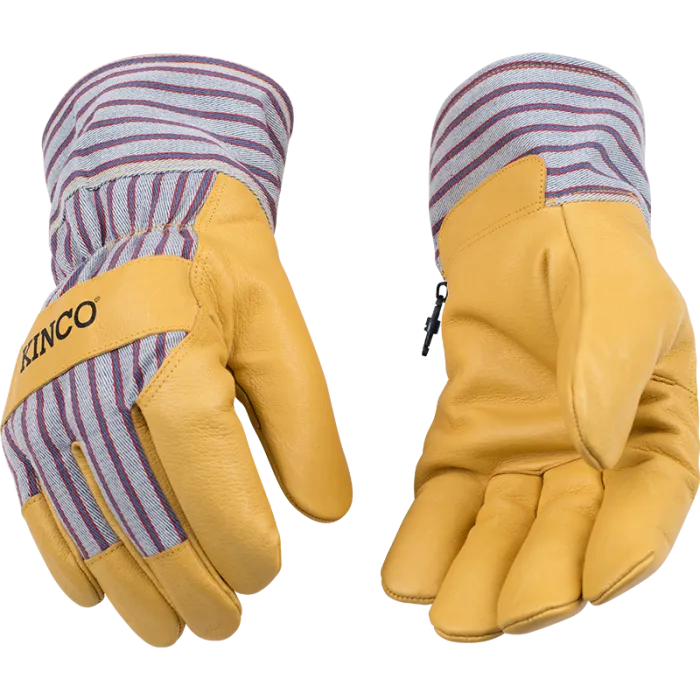 Lined Grain Pigskin Gloves - 1927
