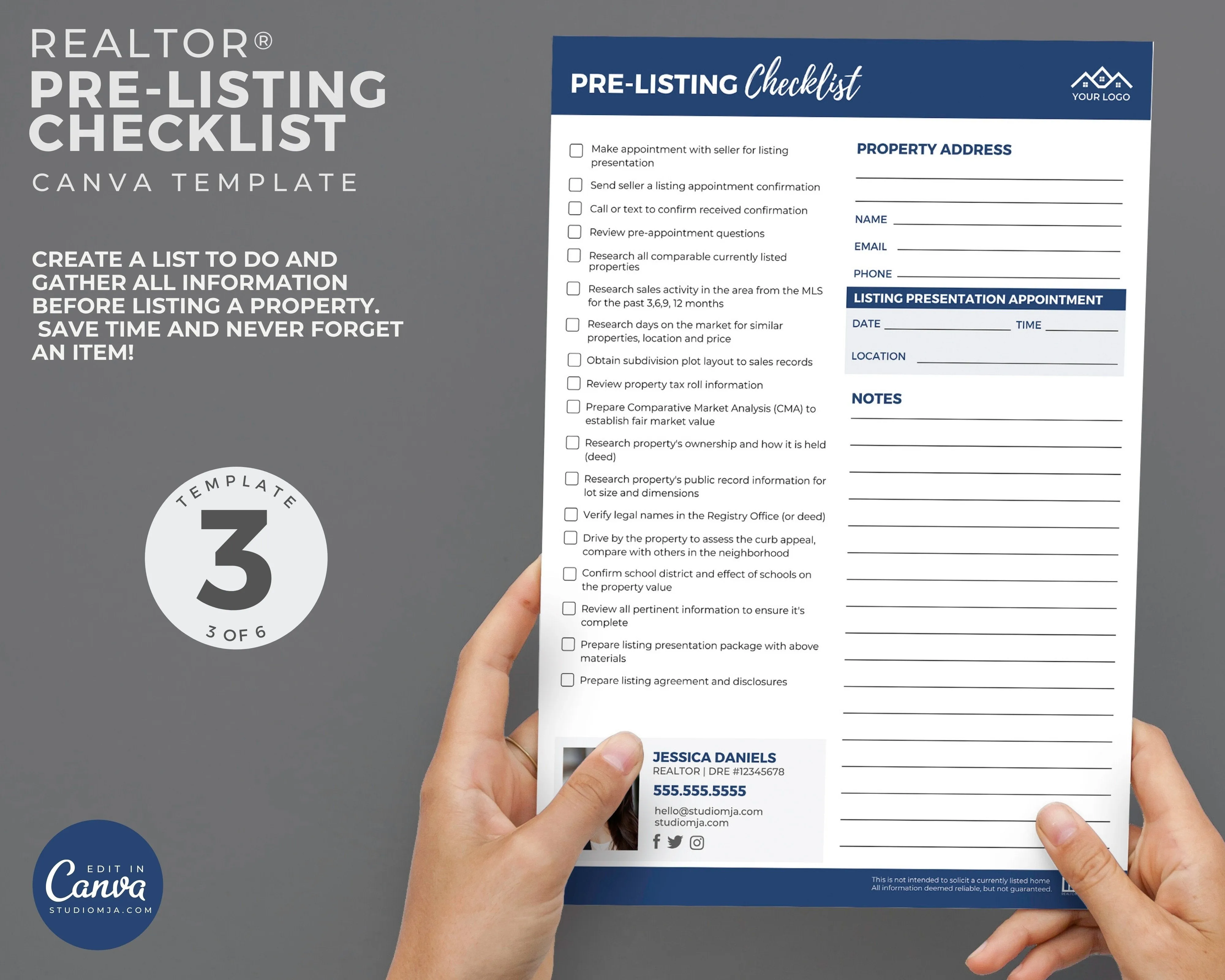 Listing Management Checklist Bundle