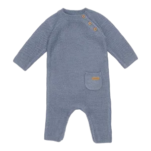 Little Dutch Knitted one-piece suit Blue