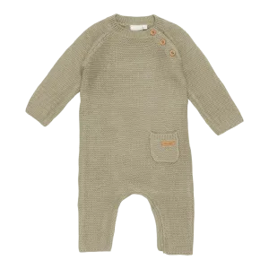 Little Dutch Knitted one-piece suit Olive