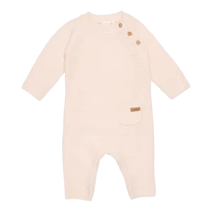 Little Dutch Knitted one-piece suit Pink