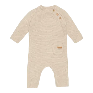 Little Dutch Knitted one-piece suit Sand