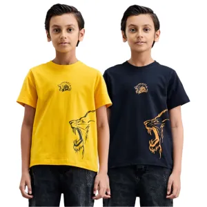 Little Thala - Official CSK Kids Leo Tees Combo