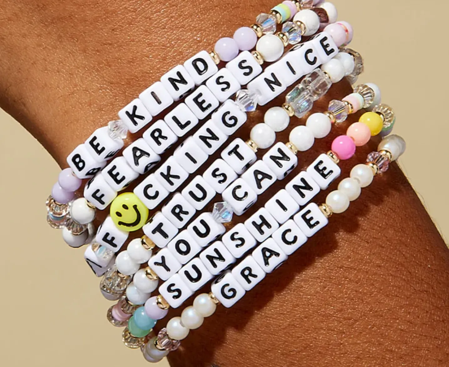 Little Words Project Bracelet - Grace - Air Spun