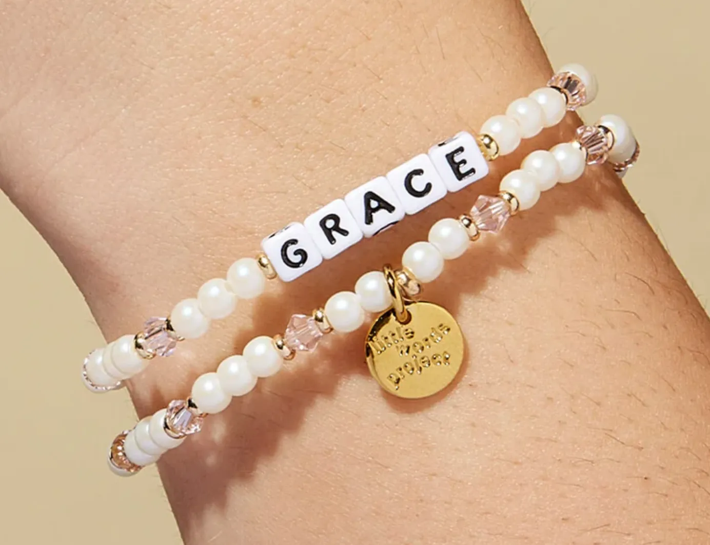 Little Words Project Bracelet - Grace - Air Spun