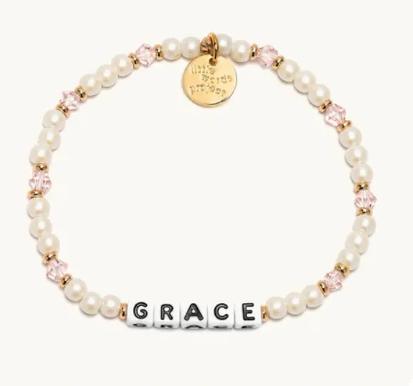Little Words Project Bracelet - Grace - Air Spun