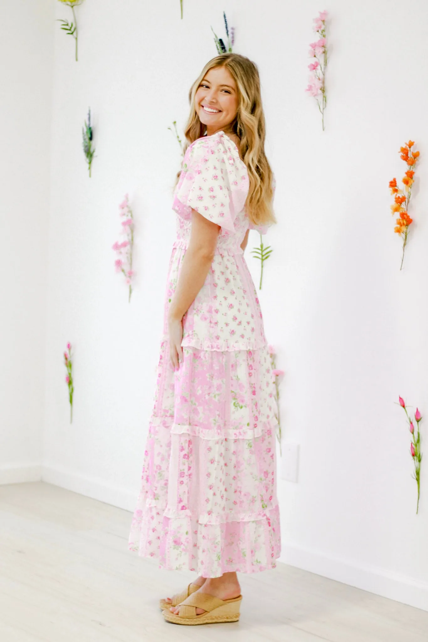 Living Like A Princess Dress in Pink
