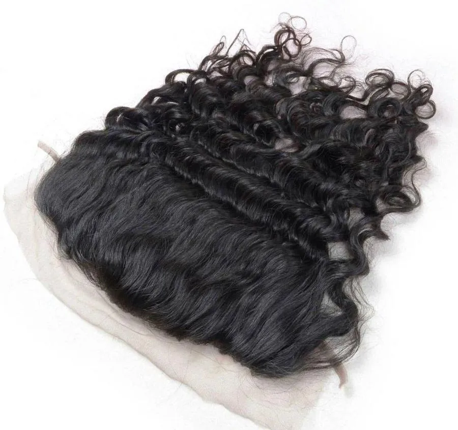 LONDON VIRGIN HAIR Luxury HD Swiss Lace Free Part Frontal 13X4
