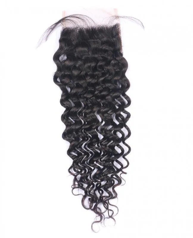 LONDON VIRGIN HAIR Luxury Transparent Lace Free Part Closure
