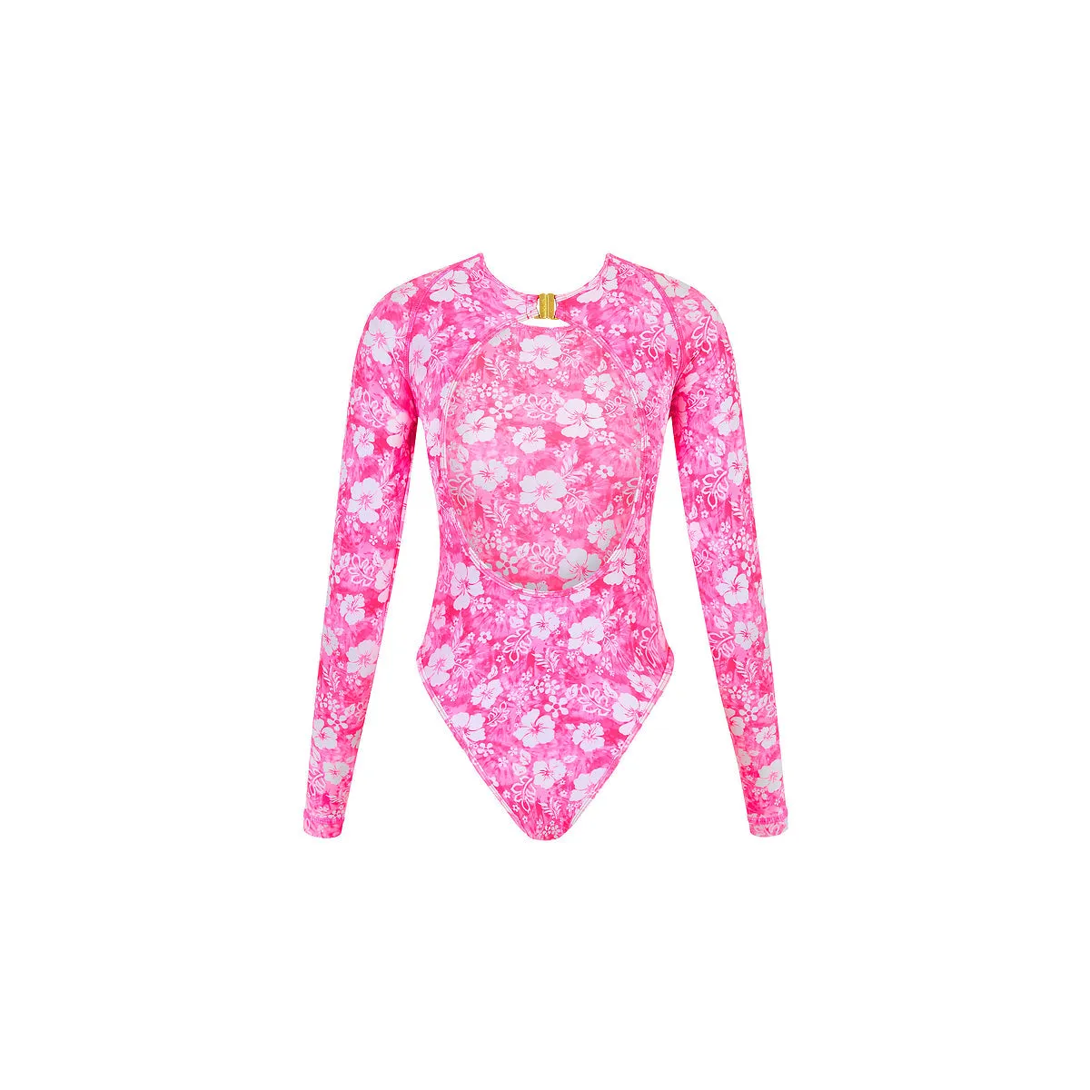 Long Sleeve Surf Suit - Island Blush