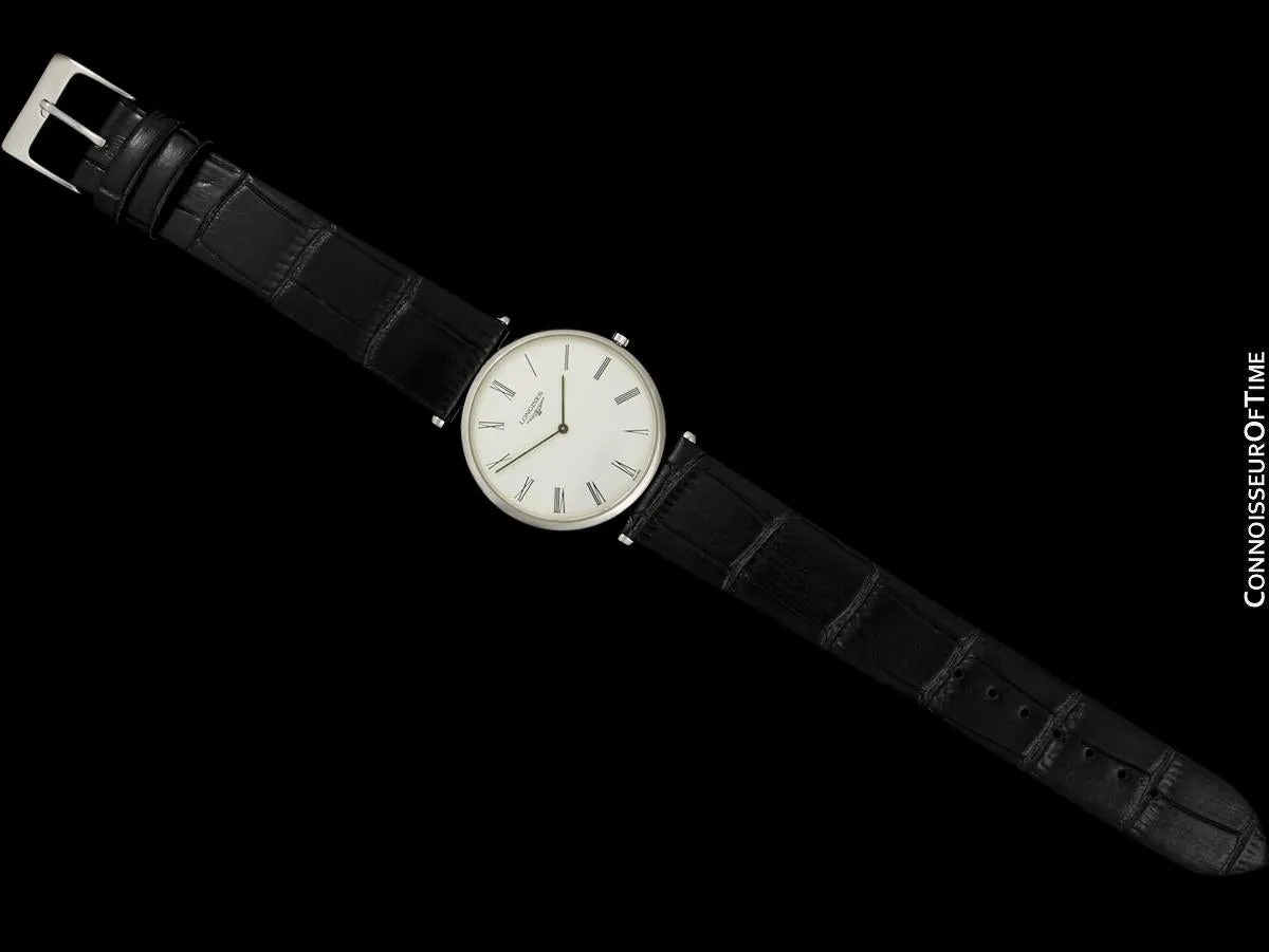 Longines Grande Classique Mens Dress Watch - Stainless Steel