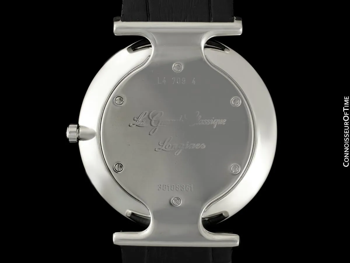 Longines Grande Classique Mens Dress Watch - Stainless Steel
