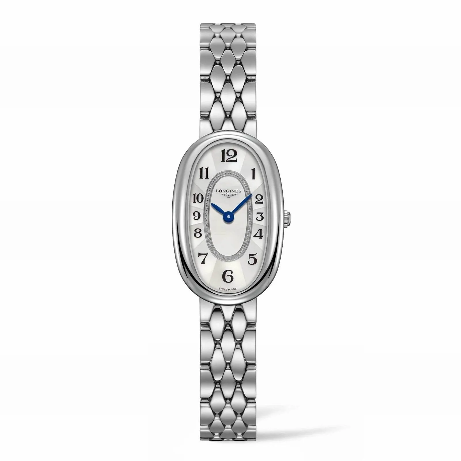 LONGINES LONGIGNES SYMPHONETTE WATCH 18.90X29.40MM MOTHERPERLA QUARTZ STEEL L2.305.4.83.6