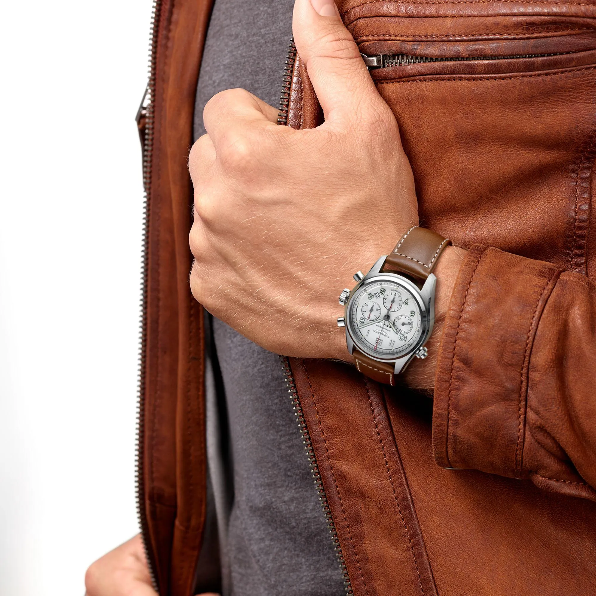 Longines Longines Spirit 42mm Automatic Automatic Steel L3.820.4.73.2