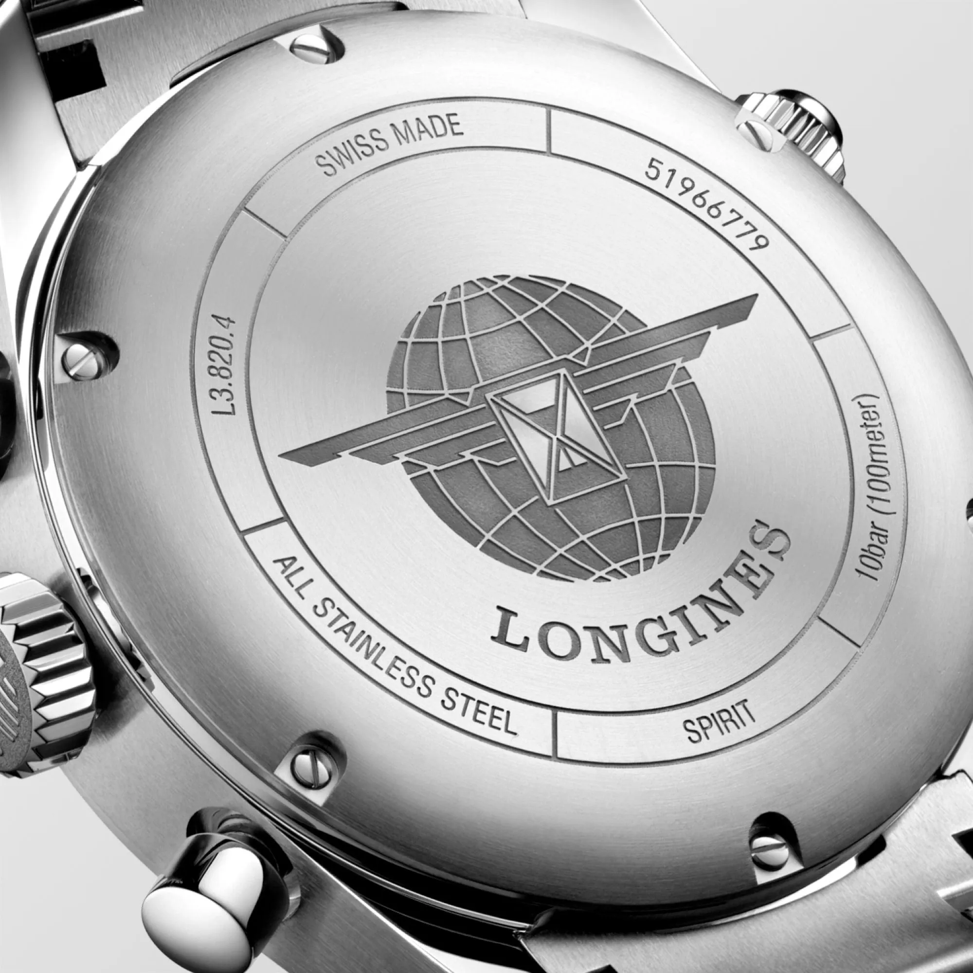 Longines Longines Spirit 42mm Automatic Blue Steel L3.820.4.93.6