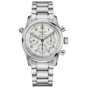 Longines Longines Spirit 42mm Automatic Silver Steel L3.820.4.73.6