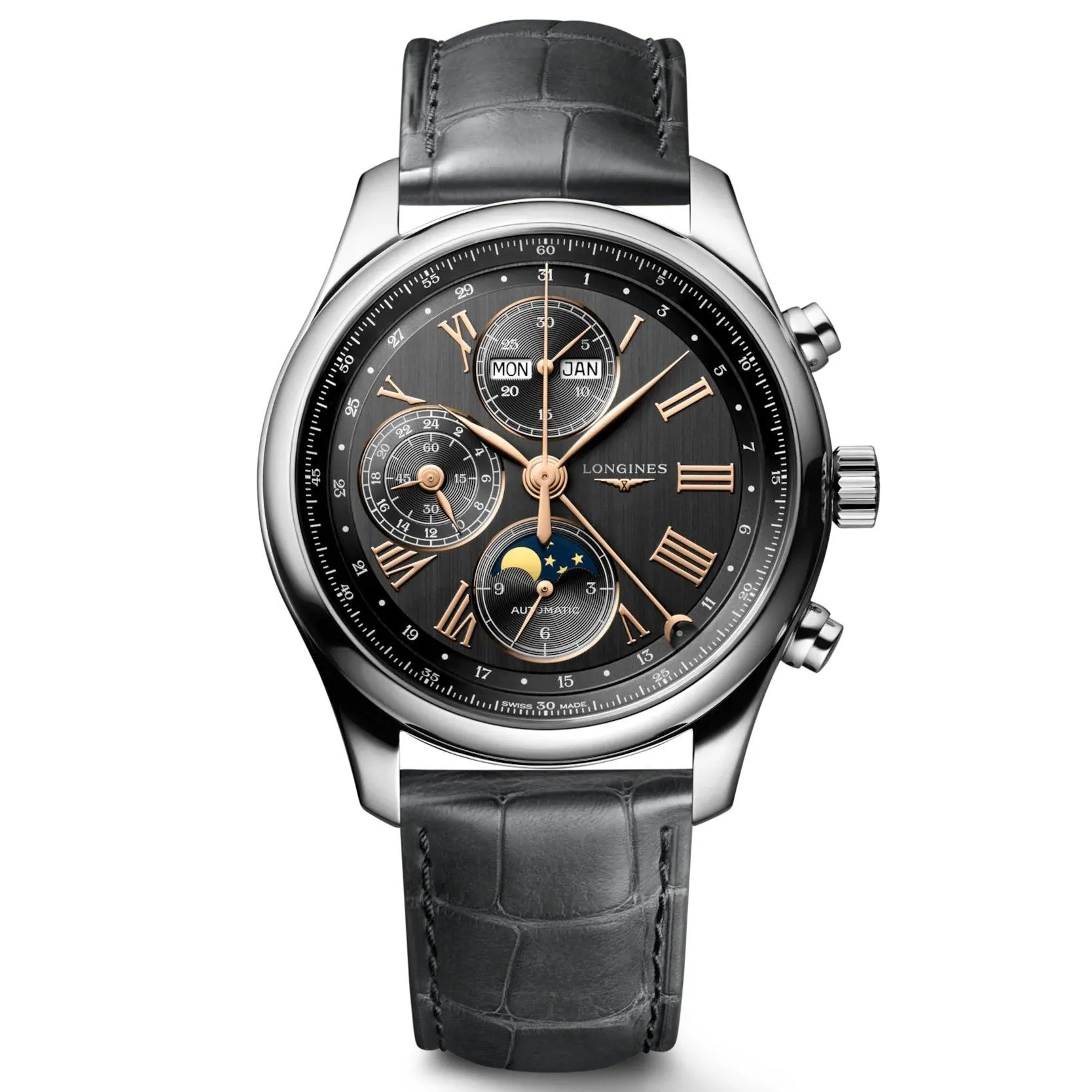 LONGINES MASTER COLLECTION 42mm Clock Automatic Anti -Cite Steel L2.773.4.61.2