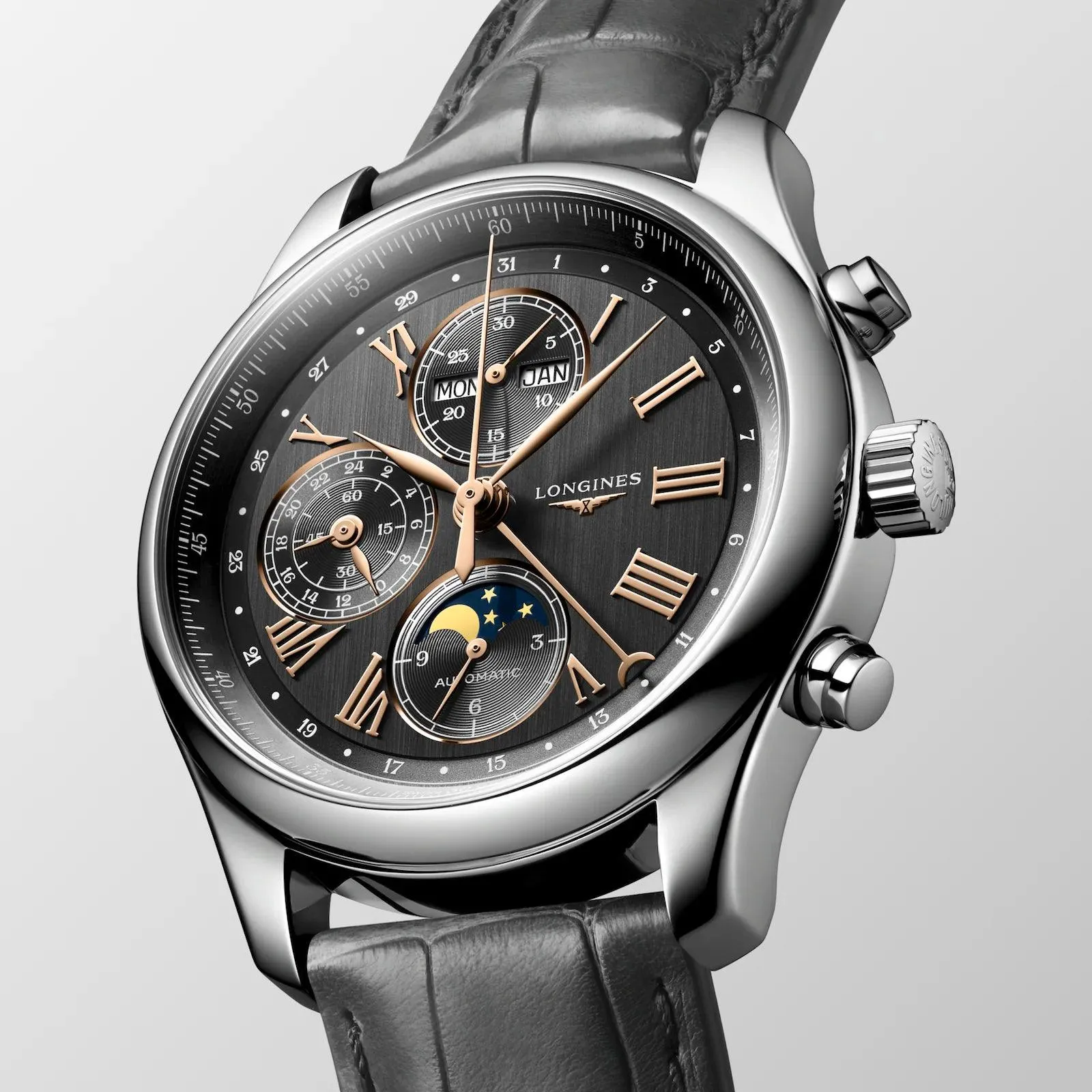 LONGINES MASTER COLLECTION 42mm Clock Automatic Anti -Cite Steel L2.773.4.61.2