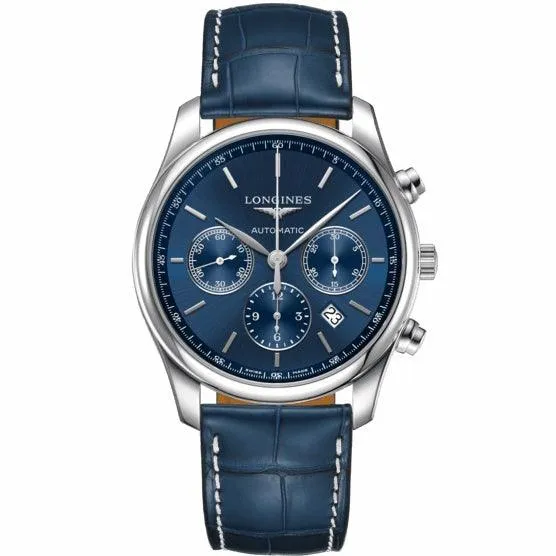 LONGINES WATCH THE LONGLES MASTER COLLECTION 42mm Blue Steel Man Auto Chronograph L2.759.4.92.0