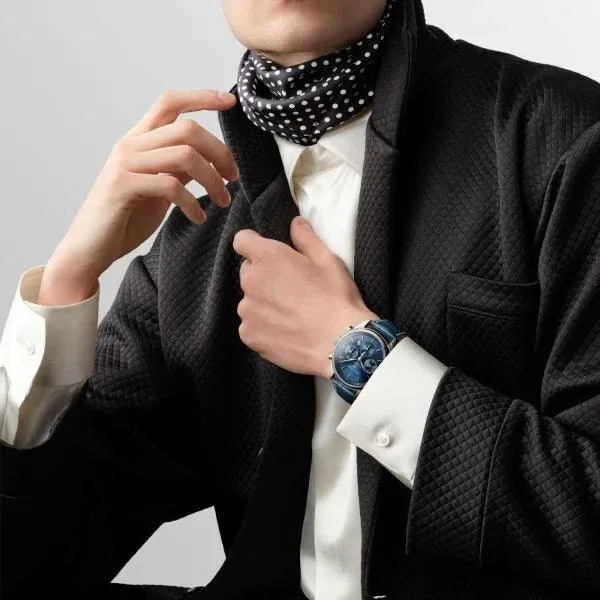 LONGINES WATCH THE LONGLES MASTER COLLECTION 42mm Blue Steel Man Auto Chronograph L2.759.4.92.0