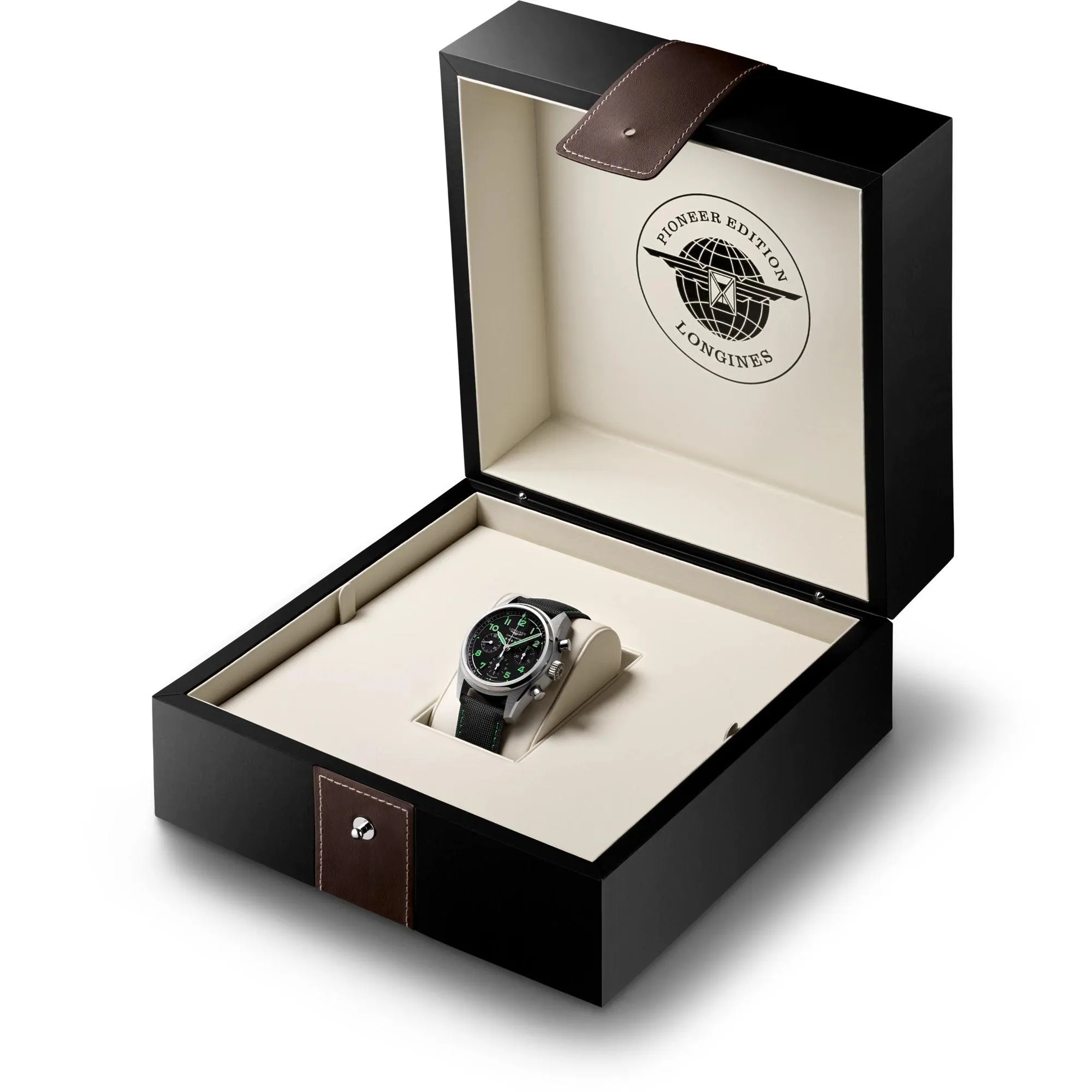 LONGINES WORKSHIP Spirit Pioneer Edition 42mm Automatic Black Titanium L3.829.1.53.2
