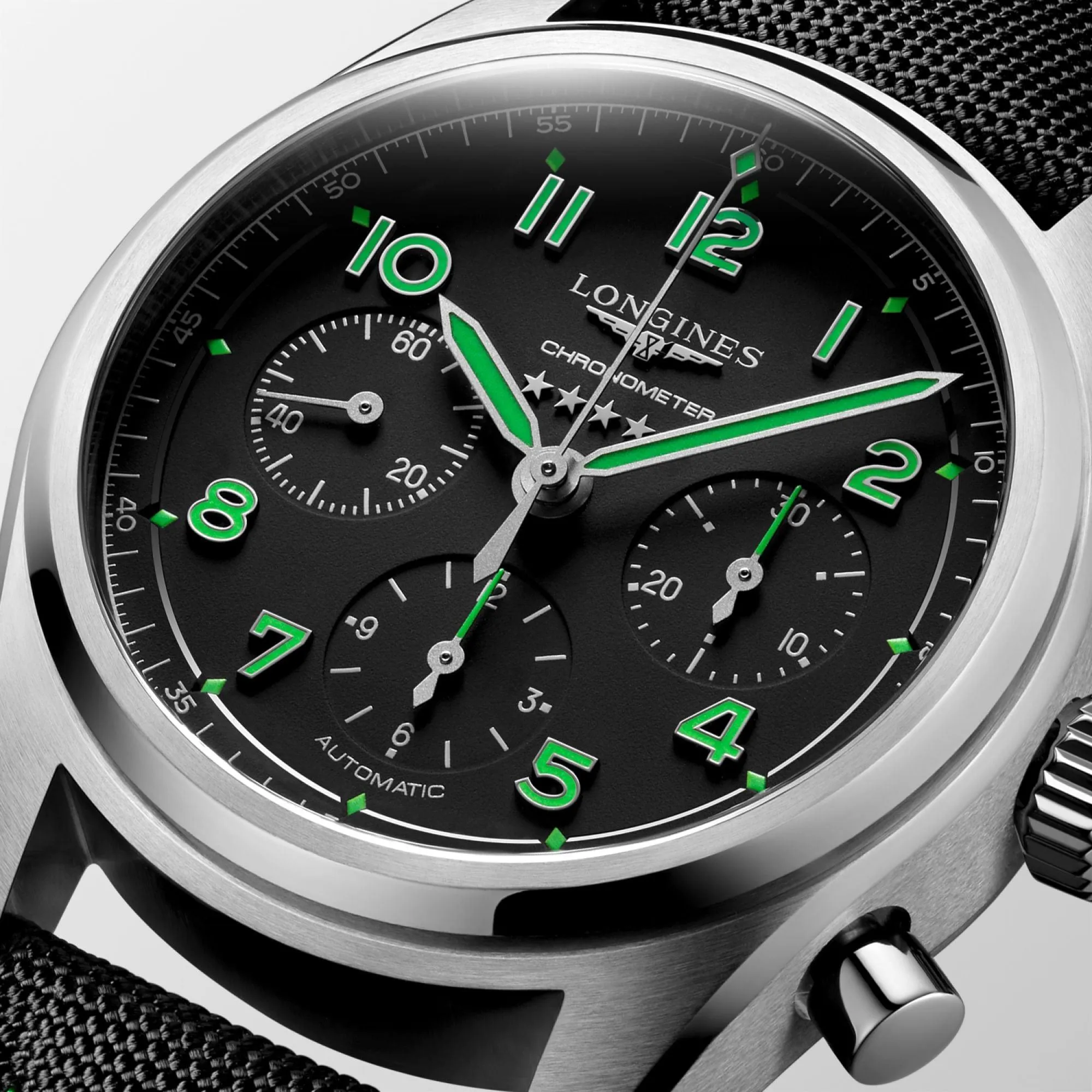 LONGINES WORKSHIP Spirit Pioneer Edition 42mm Automatic Black Titanium L3.829.1.53.2
