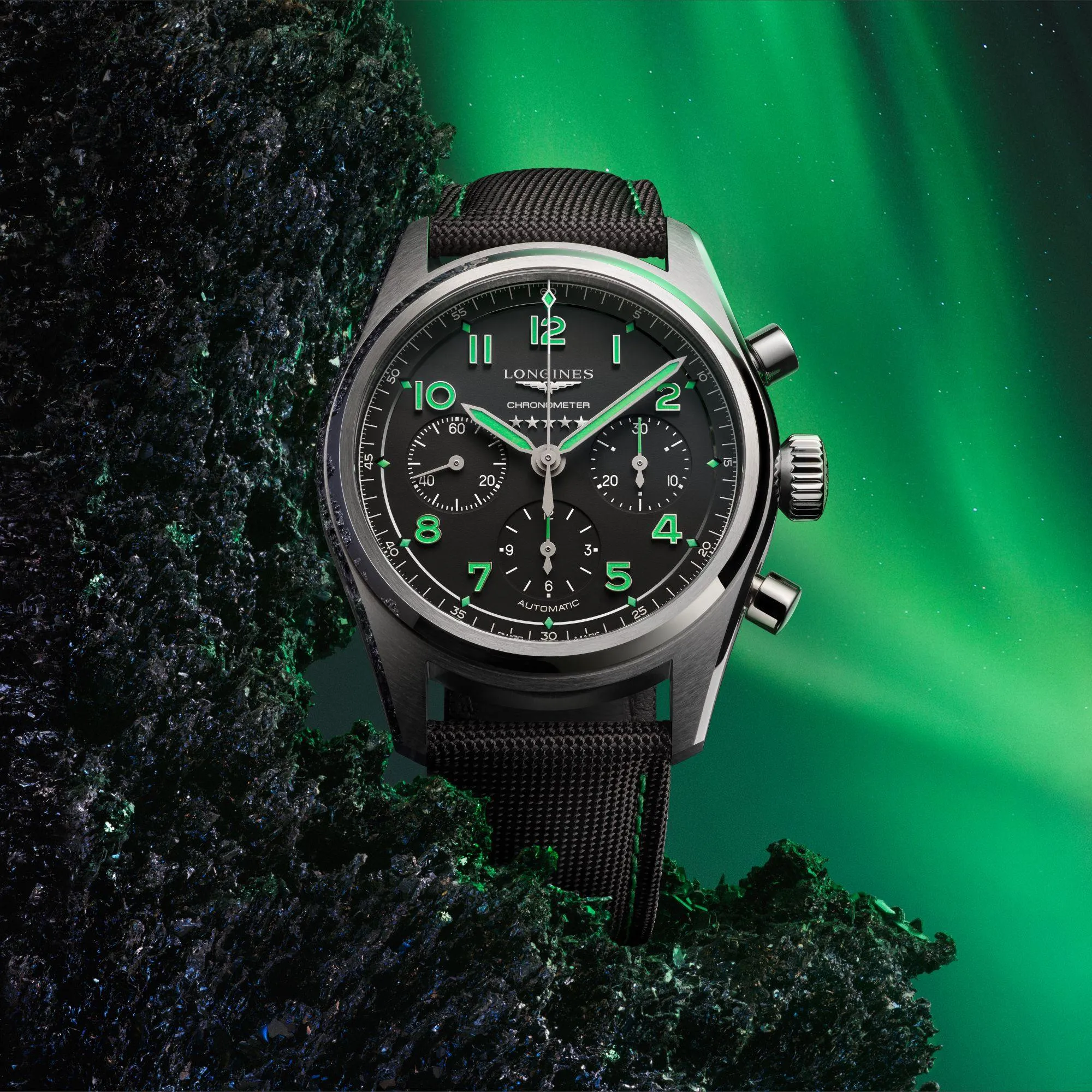 LONGINES WORKSHIP Spirit Pioneer Edition 42mm Automatic Black Titanium L3.829.1.53.2