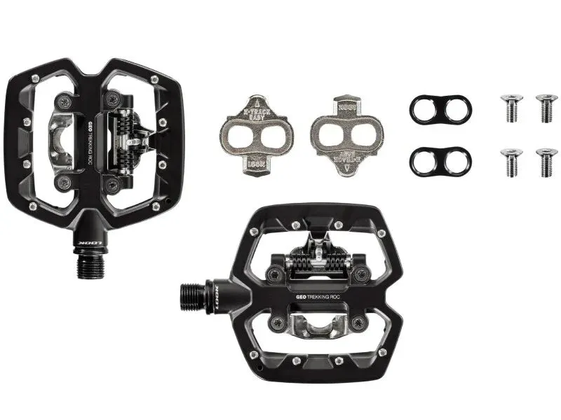Look Geo Trekking Roc Hybrid Bike Pedals - Black