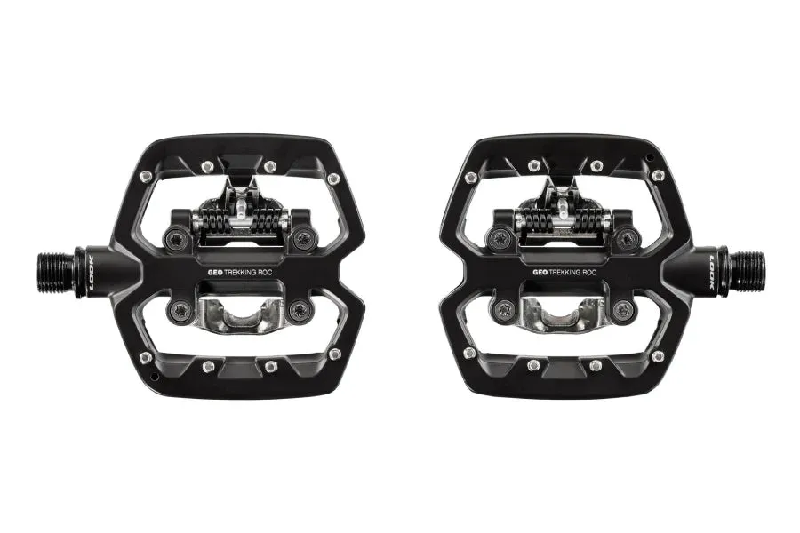 Look Geo Trekking Roc Hybrid Bike Pedals - Black