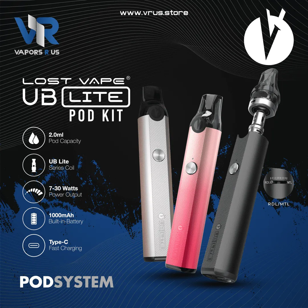 LOST VAPE - Quest UB Lite Pod Kit 30W 1000mAh