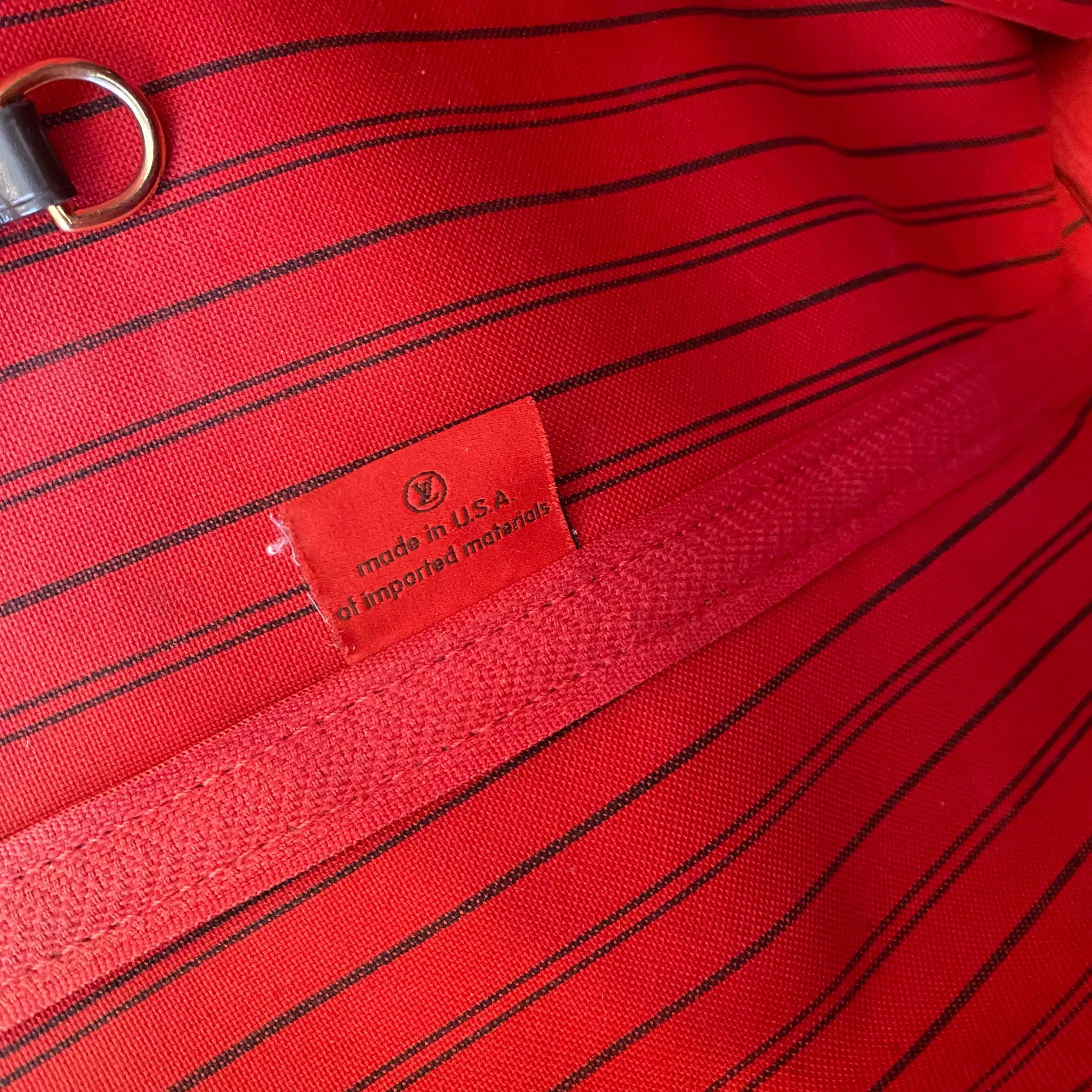 LOUIS VUITTON Damier Ebene Neverfull MM