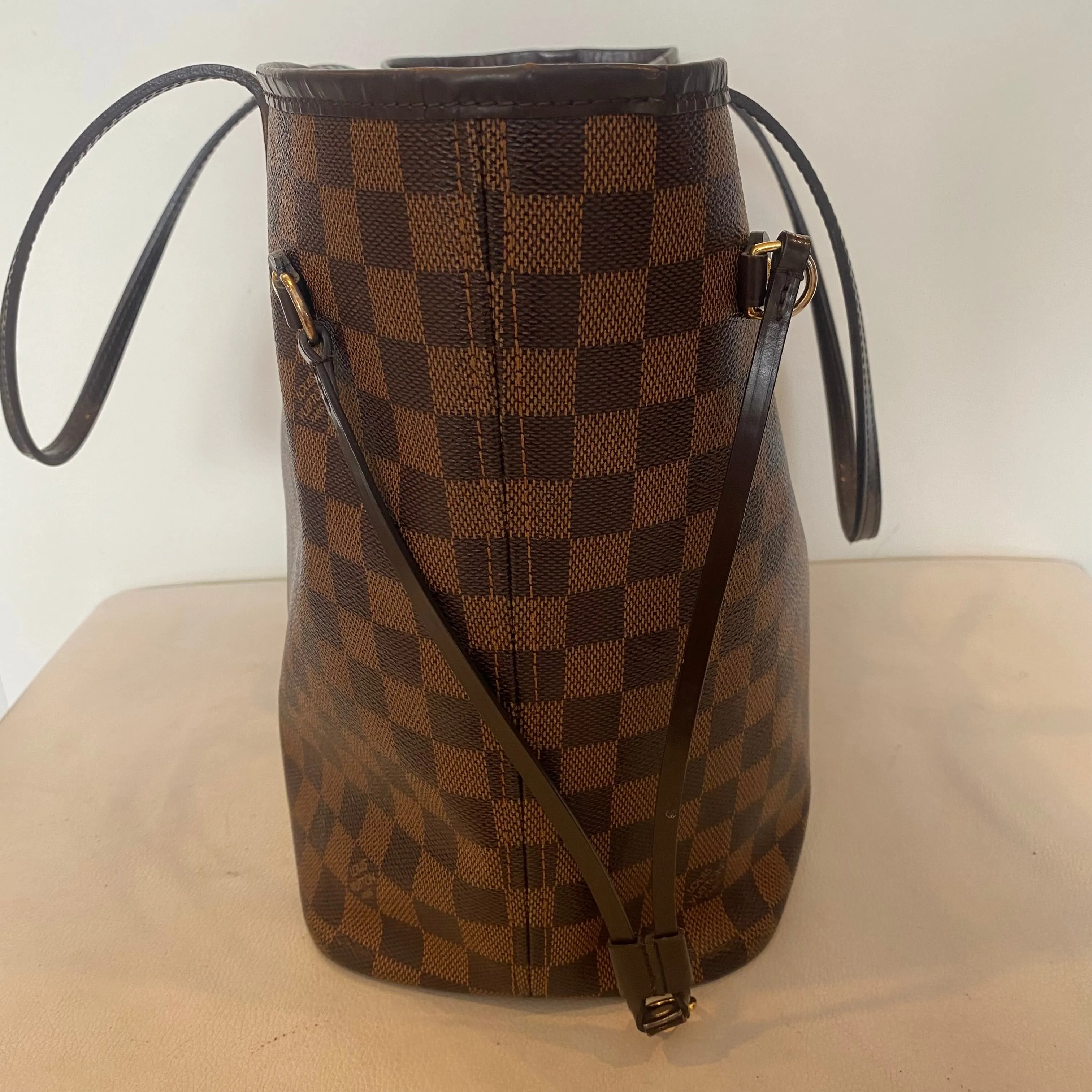 LOUIS VUITTON Damier Ebene Neverfull MM