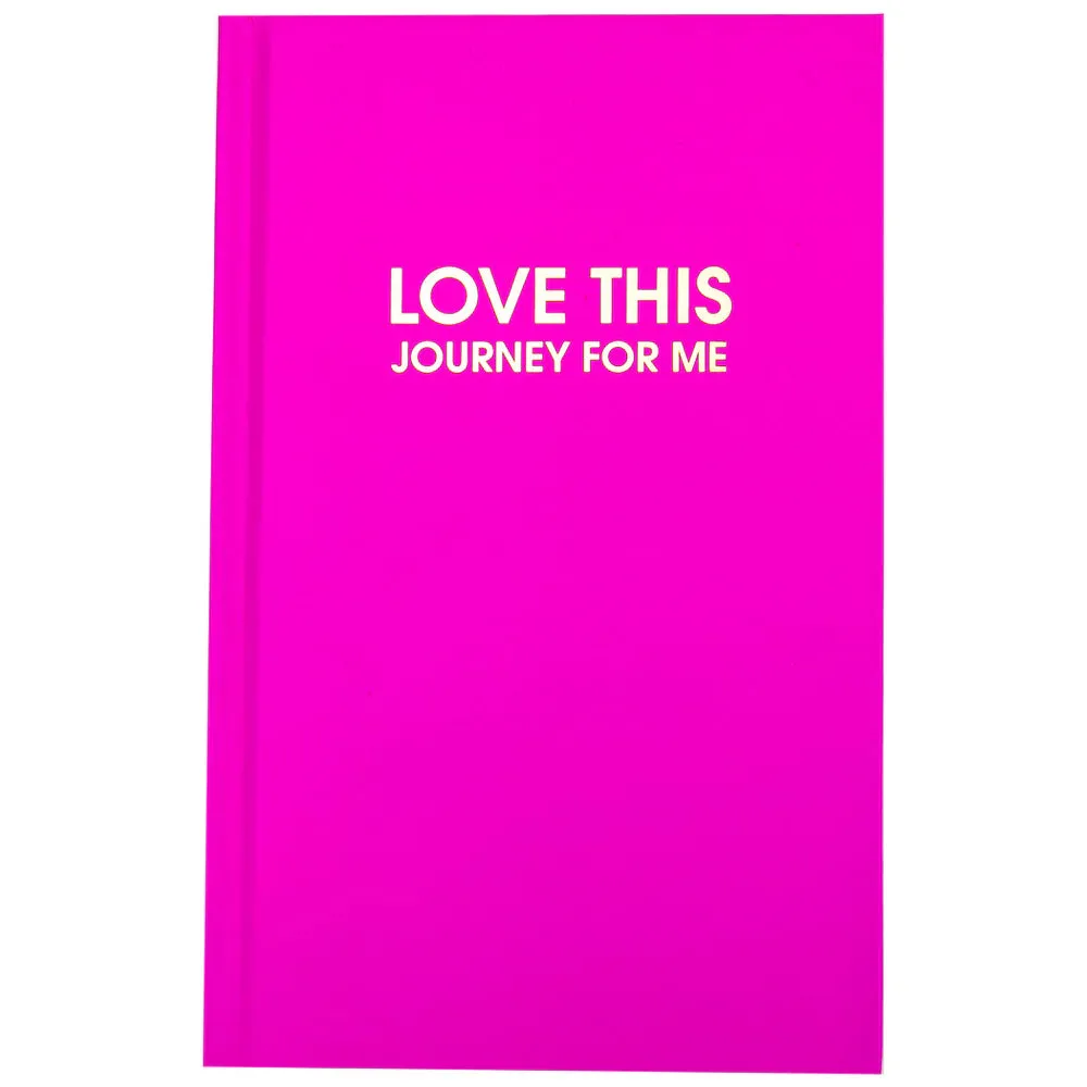 Love This Journey For Me - Luxury Fuschia Hardcover Journal