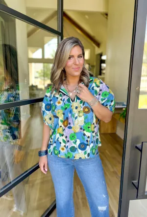 Lucky Enough Floral Top
