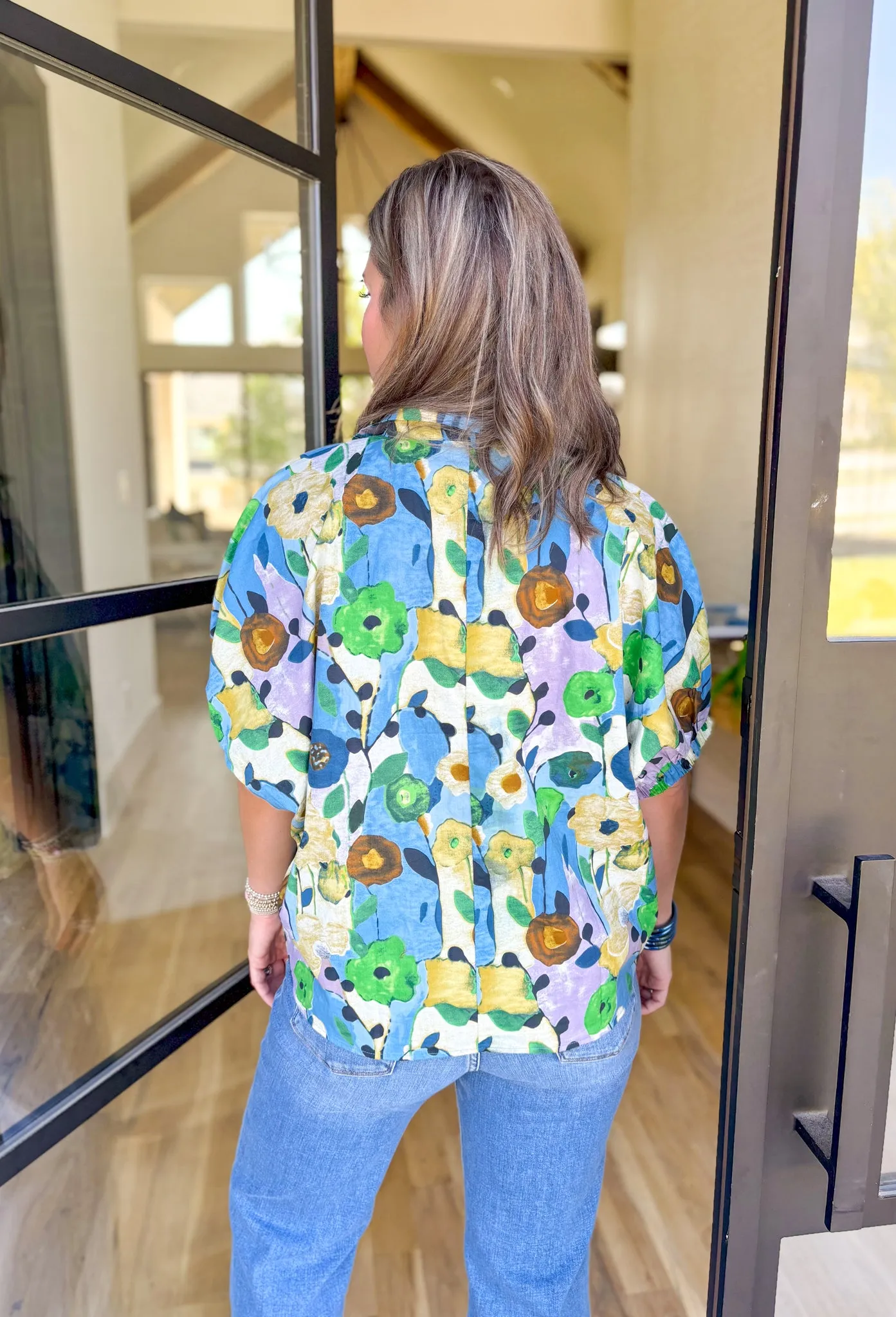 Lucky Enough Floral Top