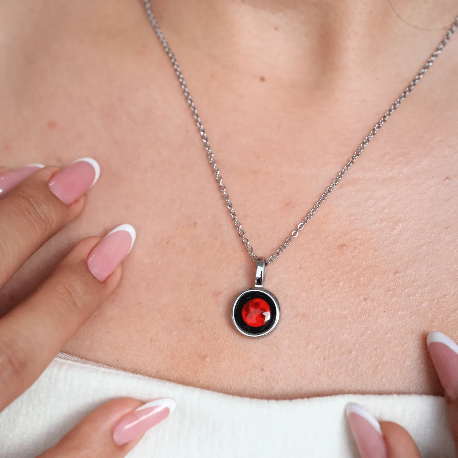 Lunar Eclipse Sky Light Necklace