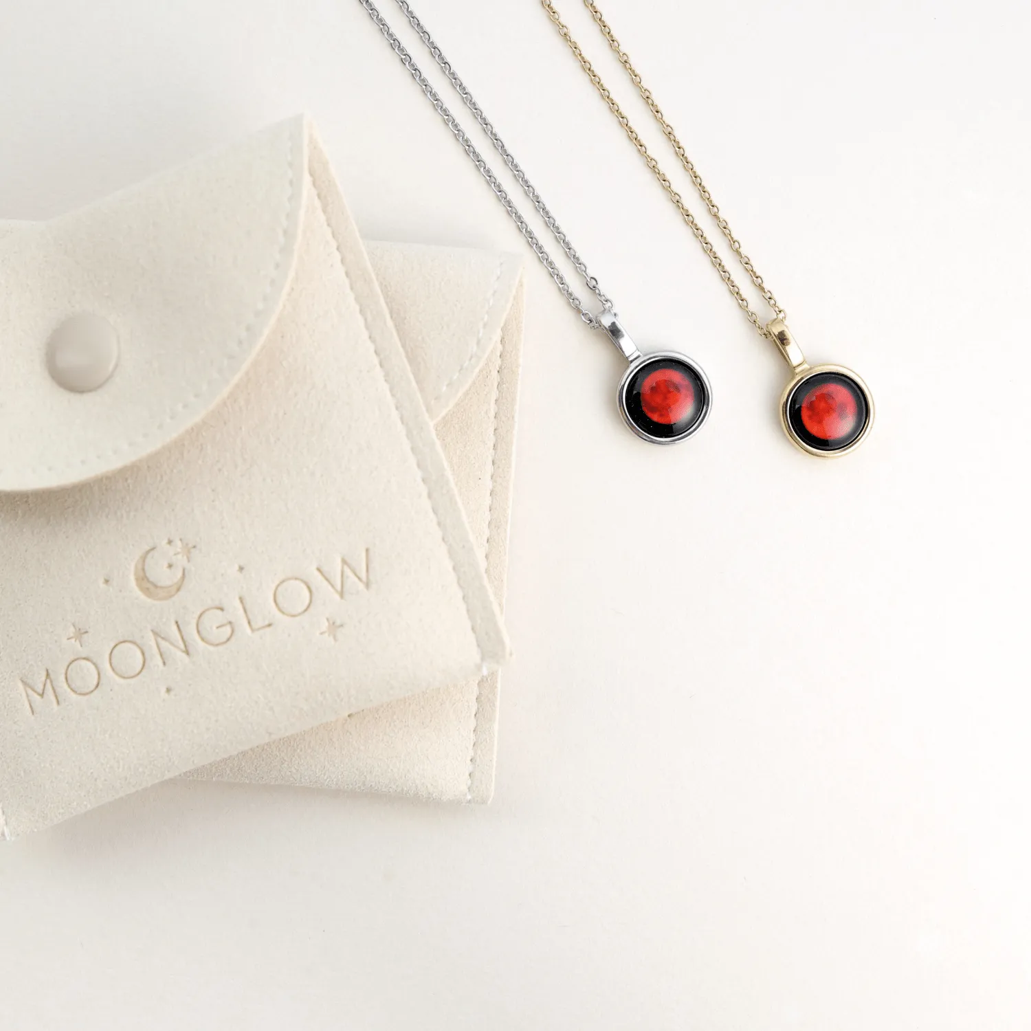 Lunar Eclipse Sky Light Necklace