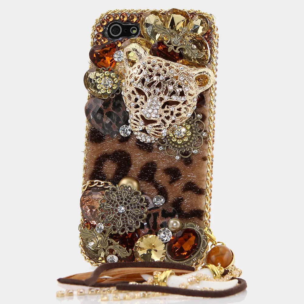 LUX Leopard Design with Phone Charm (Style 422)