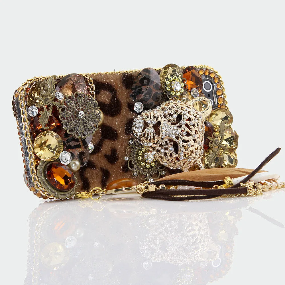 LUX Leopard Design with Phone Charm (Style 422)