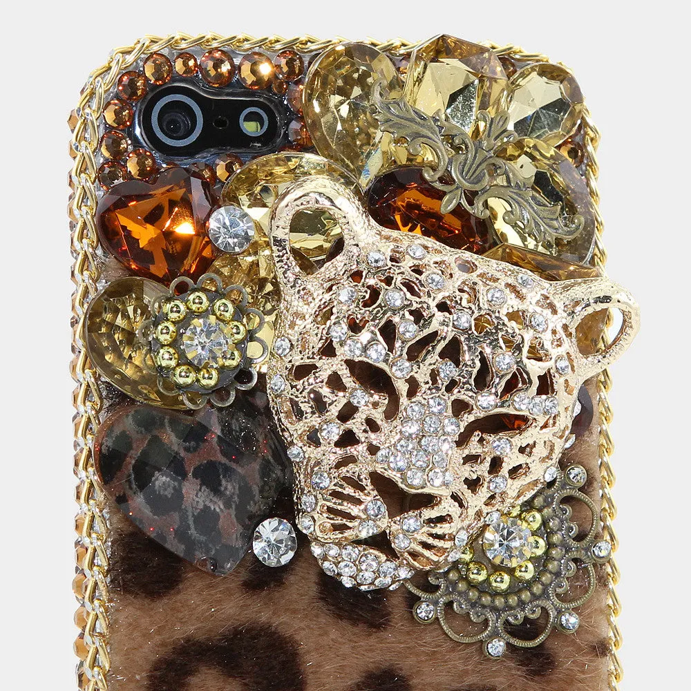 LUX Leopard Design with Phone Charm (Style 422)