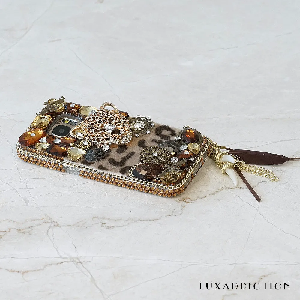 LUX Leopard Design with Phone Charm (Style 422)