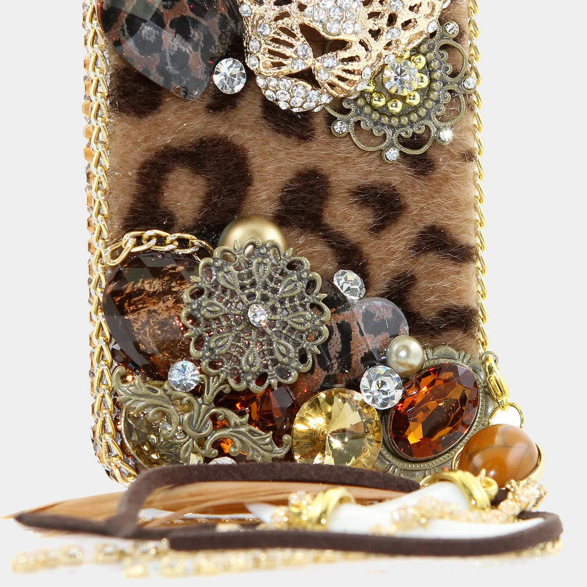 LUX Leopard Design with Phone Charm (Style 422)