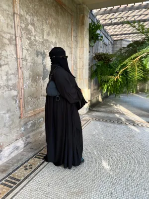 Luxe Puff  Drop Sleeve Abaya