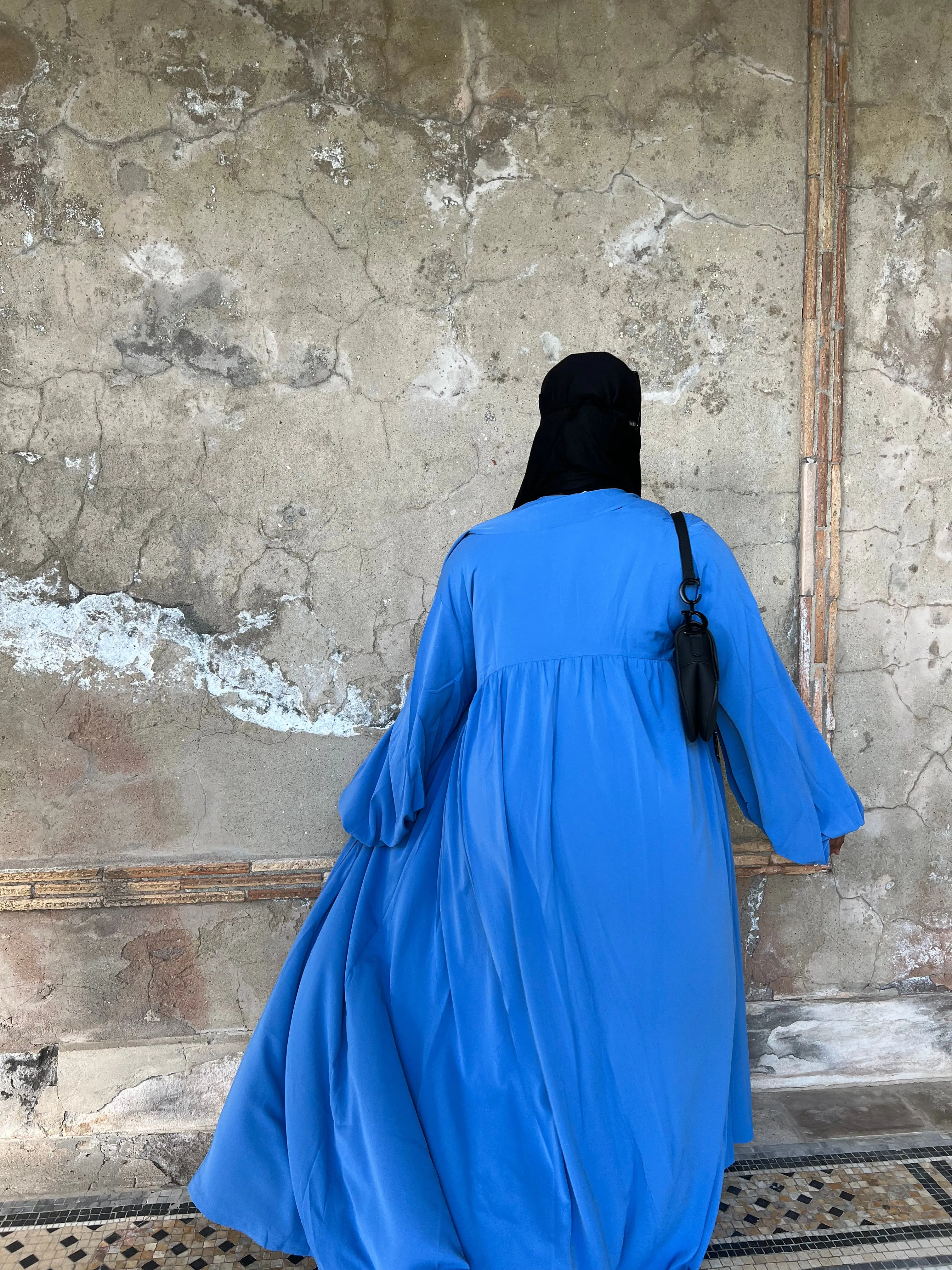 Luxe Puff  Drop Sleeve Abaya
