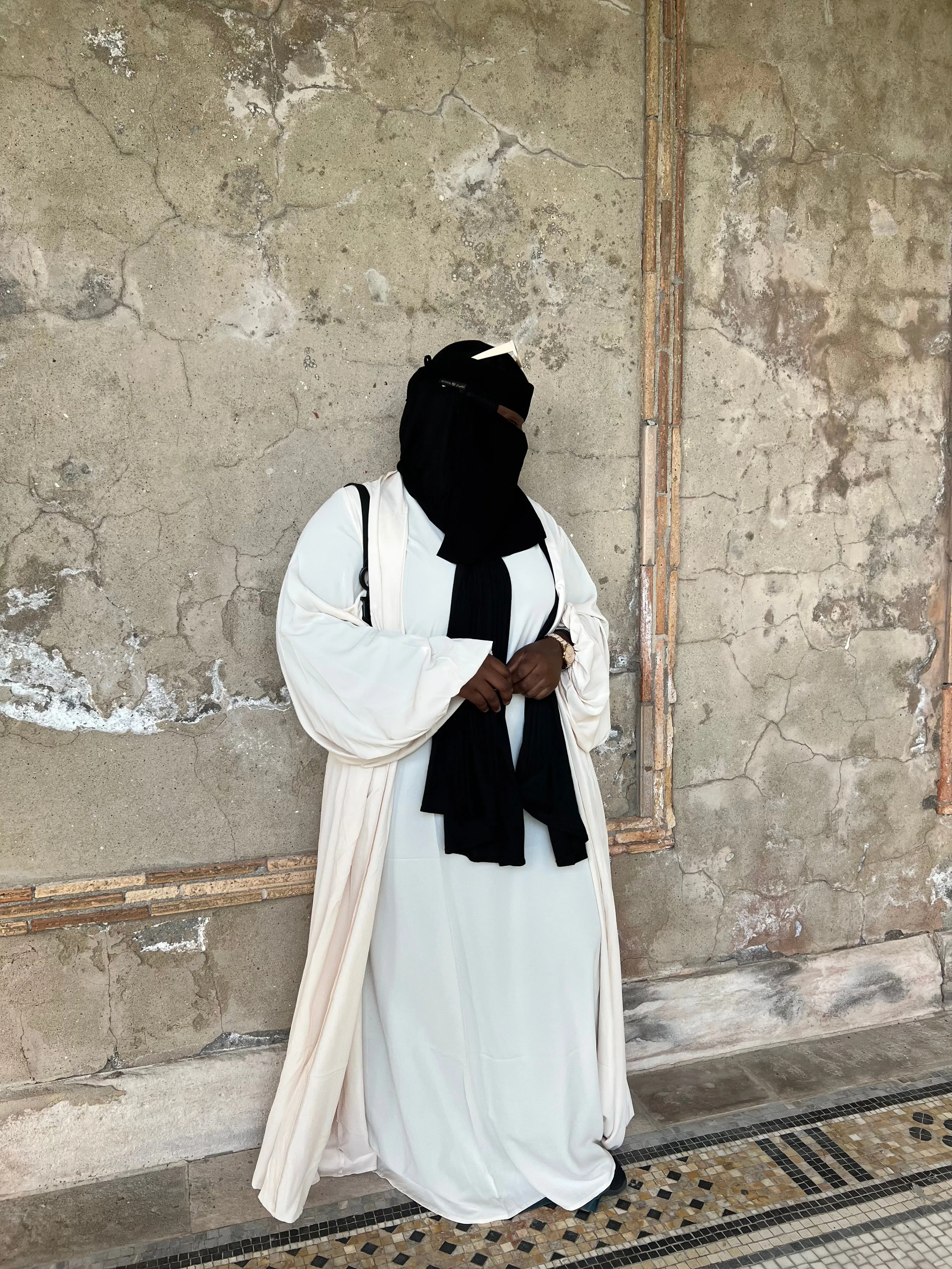Luxe Puff  Drop Sleeve Abaya