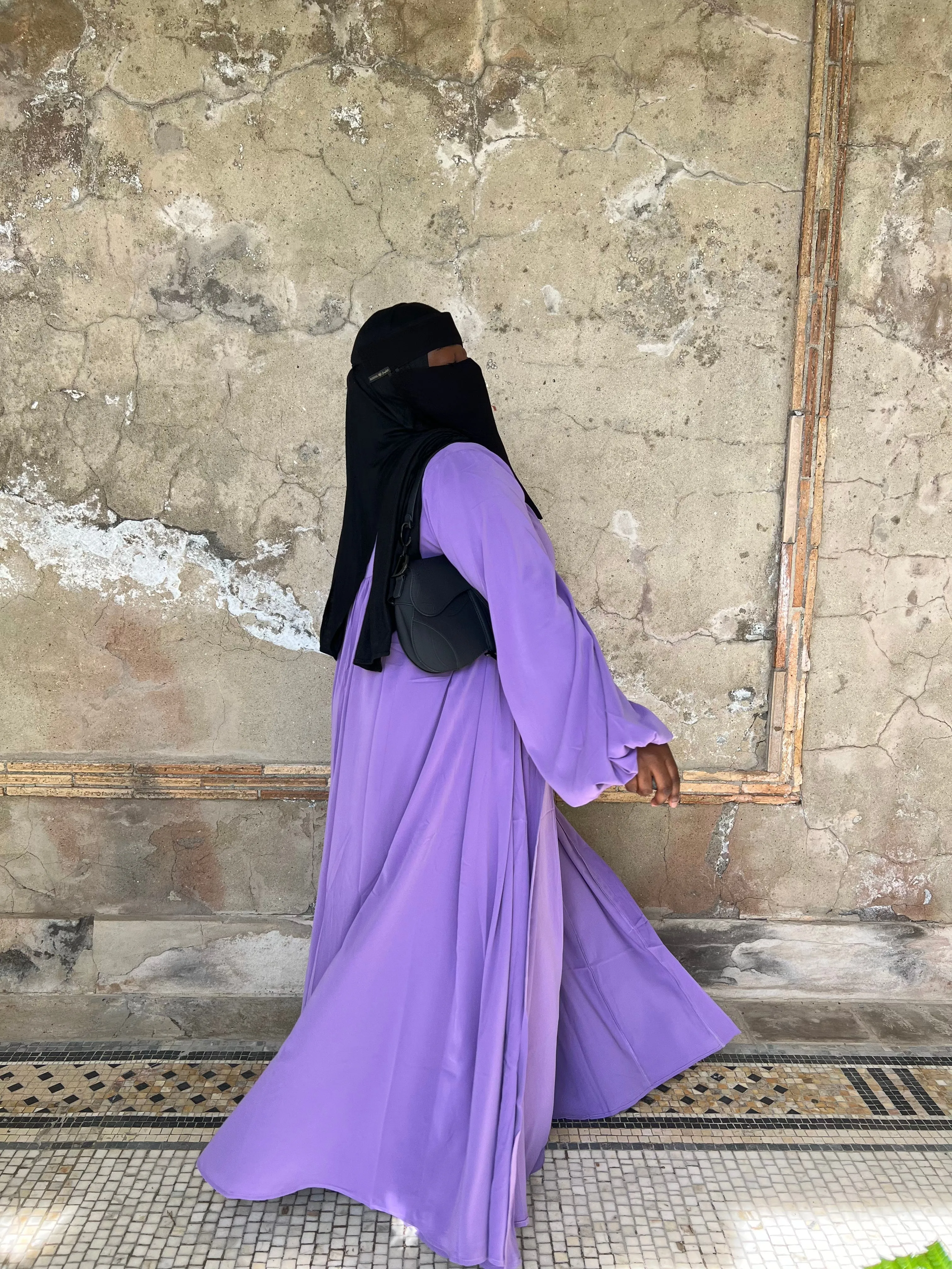 Luxe Puff  Drop Sleeve Abaya