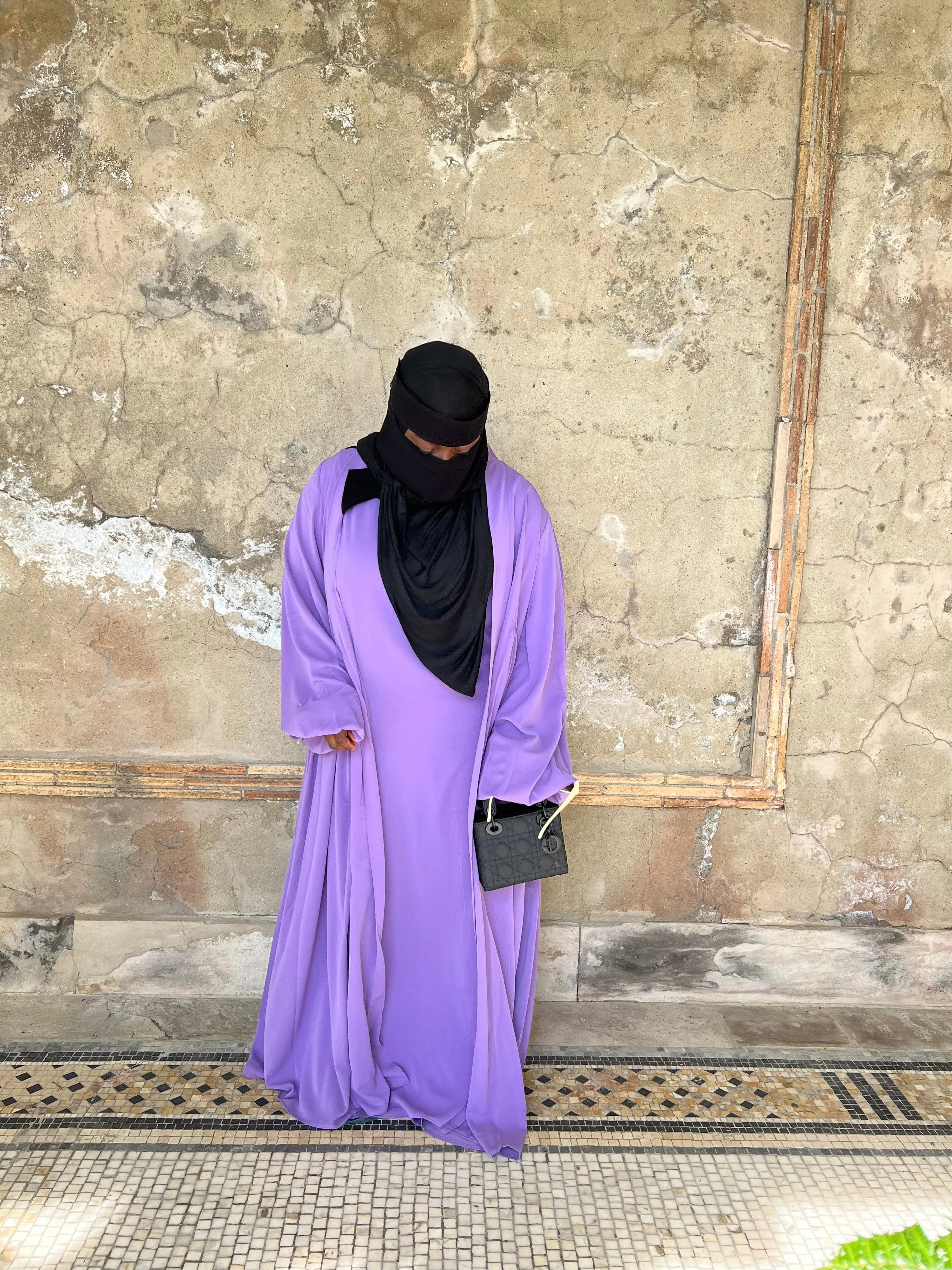 Luxe Puff  Drop Sleeve Abaya
